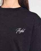 Lift Graphic 2.0 Oversized T Shirt - Zwart