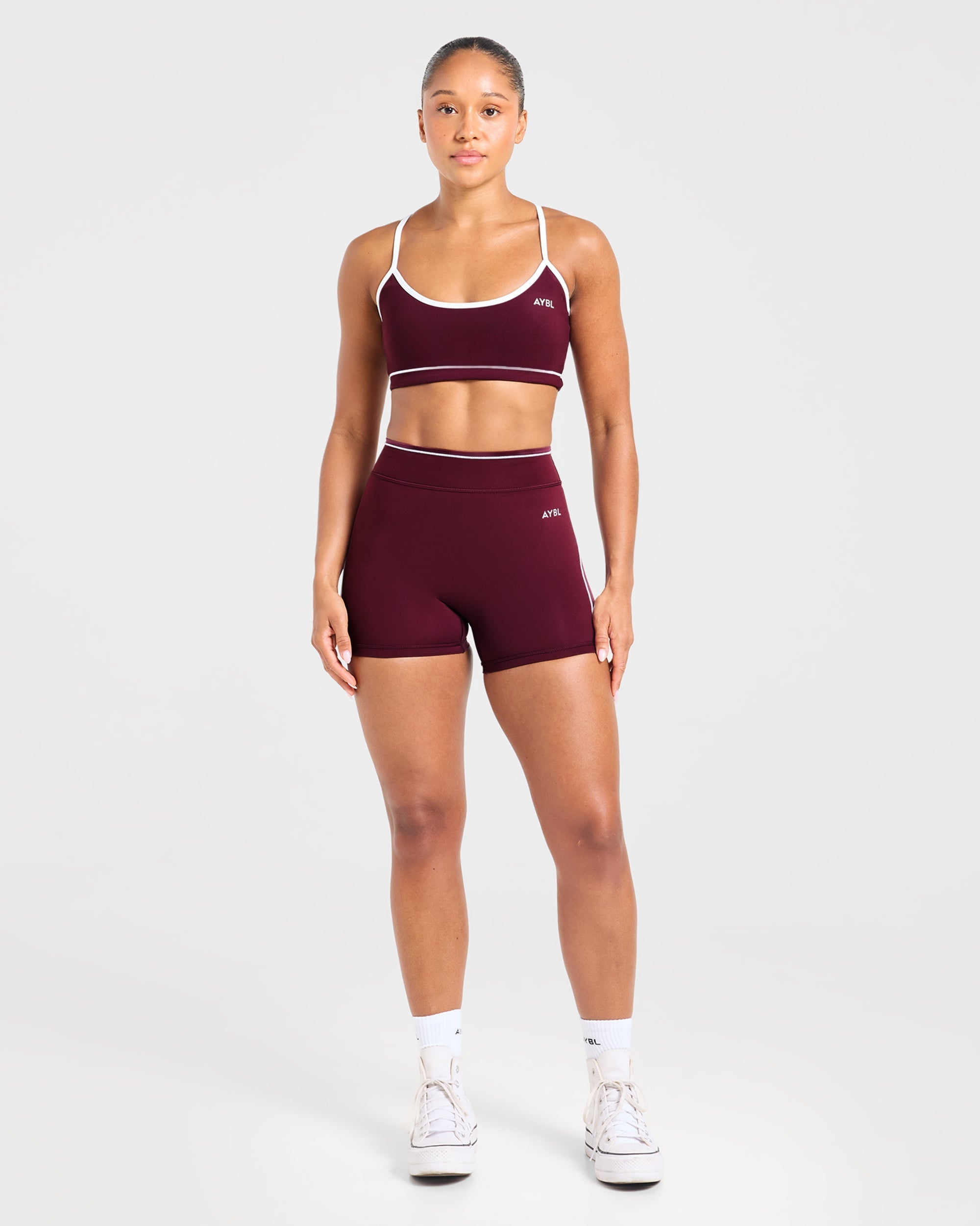 Form Shorts - Deep Mulberry