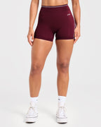 Form Shorts - Deep Mulberry