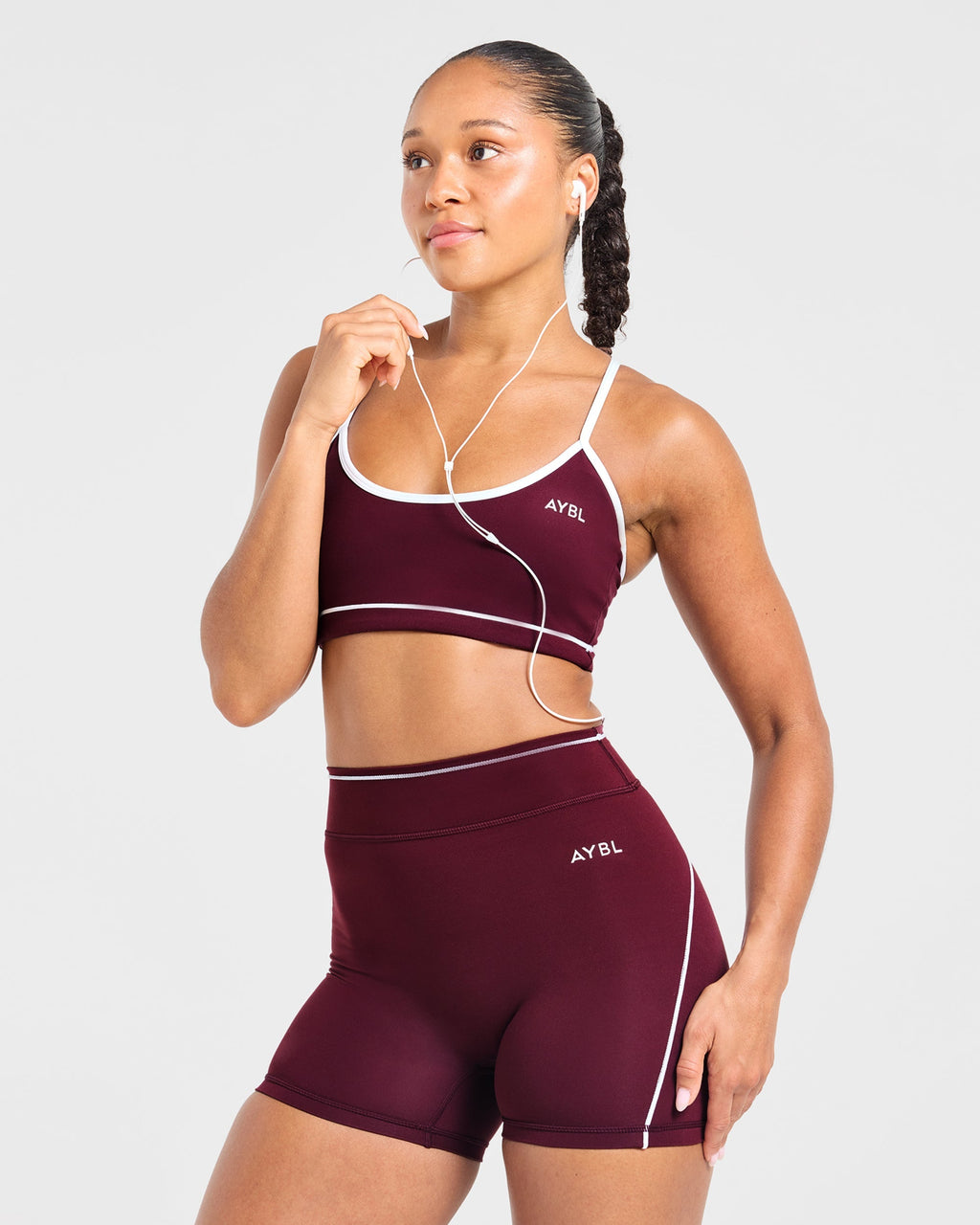 Form Shorts - Deep Mulberry