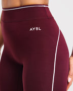 Form Capris - Deep Mulberry