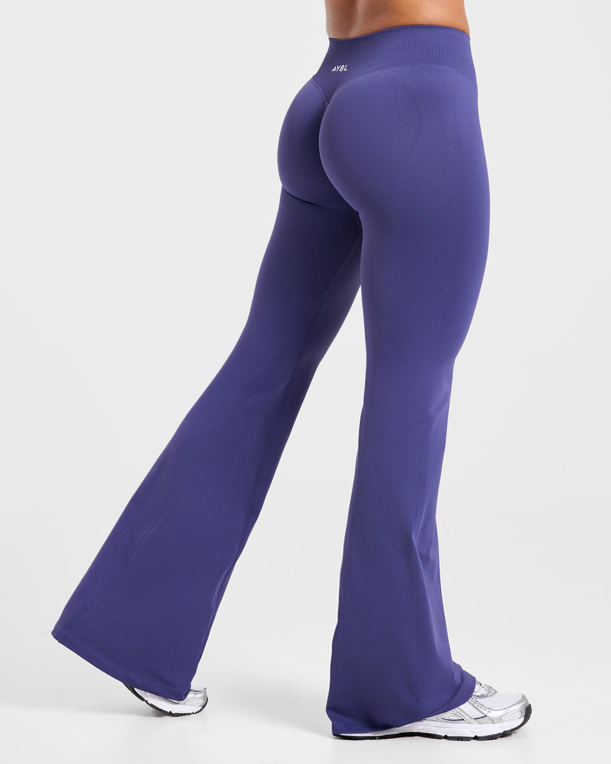 Enhance Seamless Flared Leggings - Storm Blauw