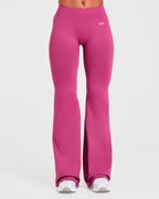 Enhance Seamless Flared Leggings - Dusky Roze