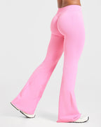 Enhance Seamless Flared Leggings - Sugar Roze
