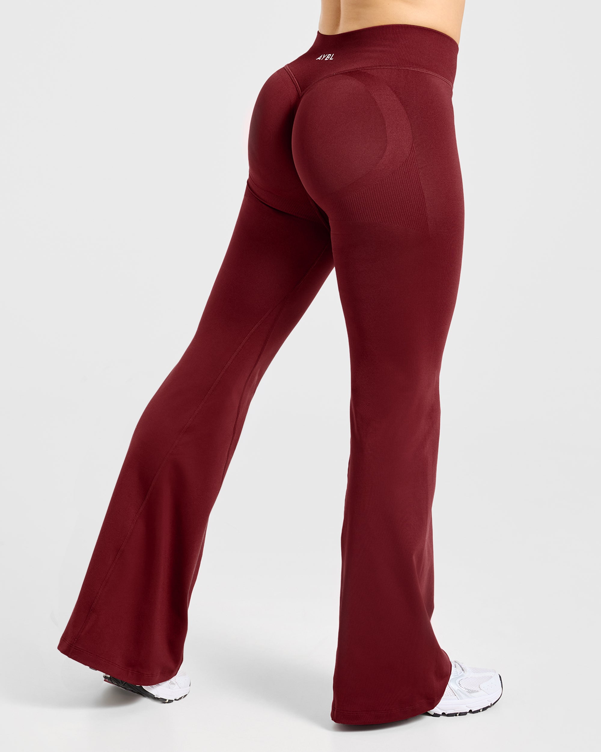 Adapt Seamless Flared Leggings - Autumn Rood