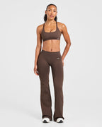 Enhance Seamless Flared Leggings - Bruin