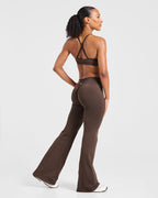 Enhance Seamless Flared Leggings - Bruin