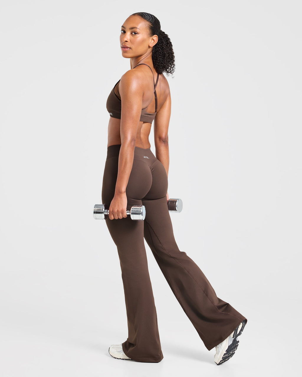Enhance Seamless Flared Leggings - Bruin
