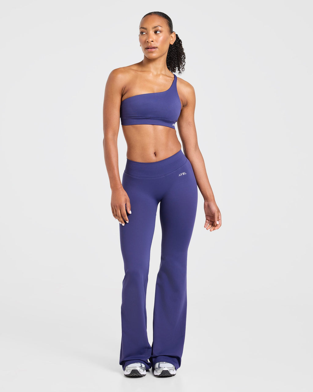 Enhance Seamless Flared Leggings - Storm Blauw