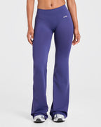 Enhance Seamless Flared Leggings - Storm Blauw