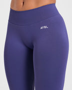 Enhance Seamless Flared Leggings - Storm Blauw