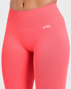 Enhance Seamless Flared Leggings - Summer Coral