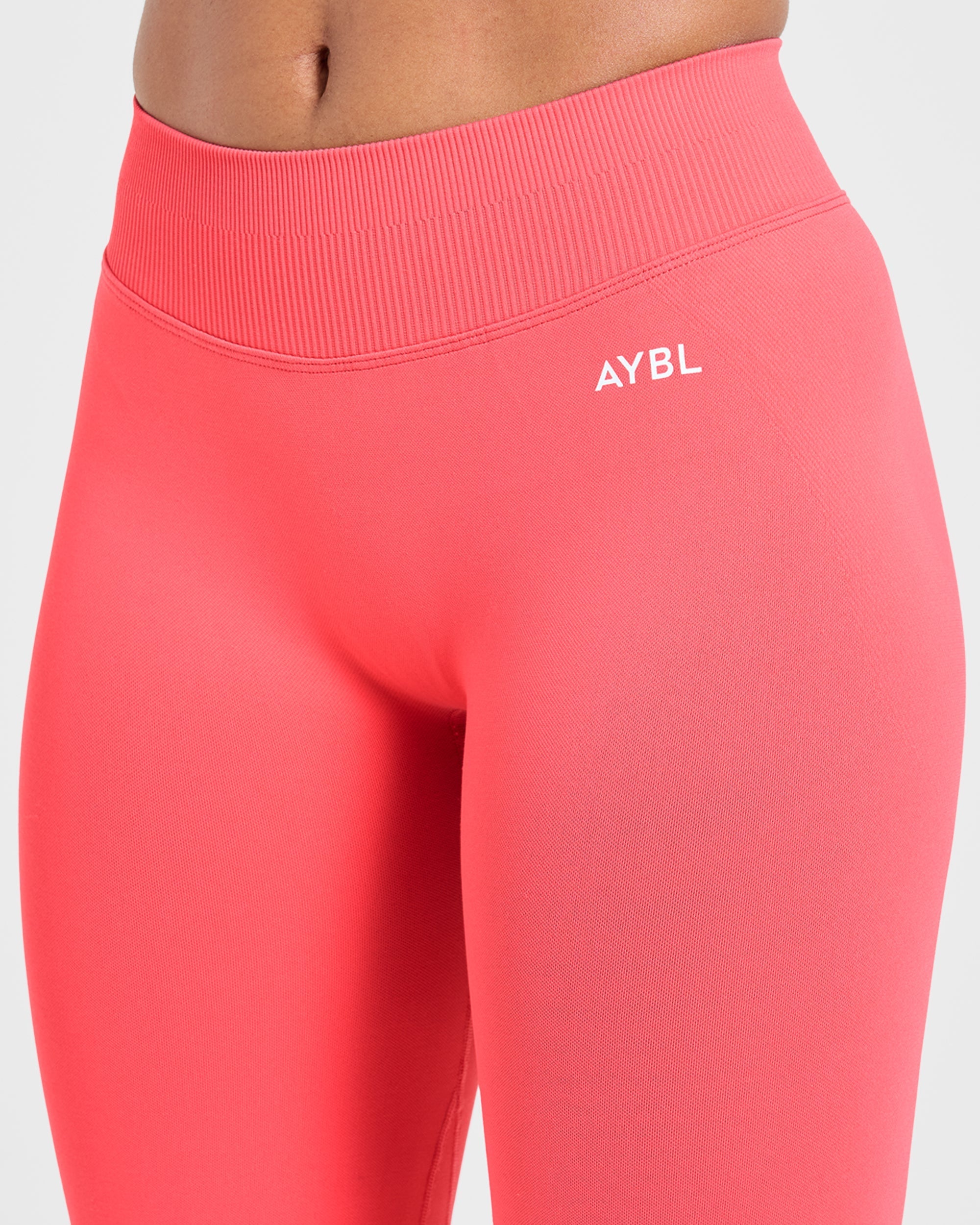 Enhance Seamless Flared Leggings - Summer Coral