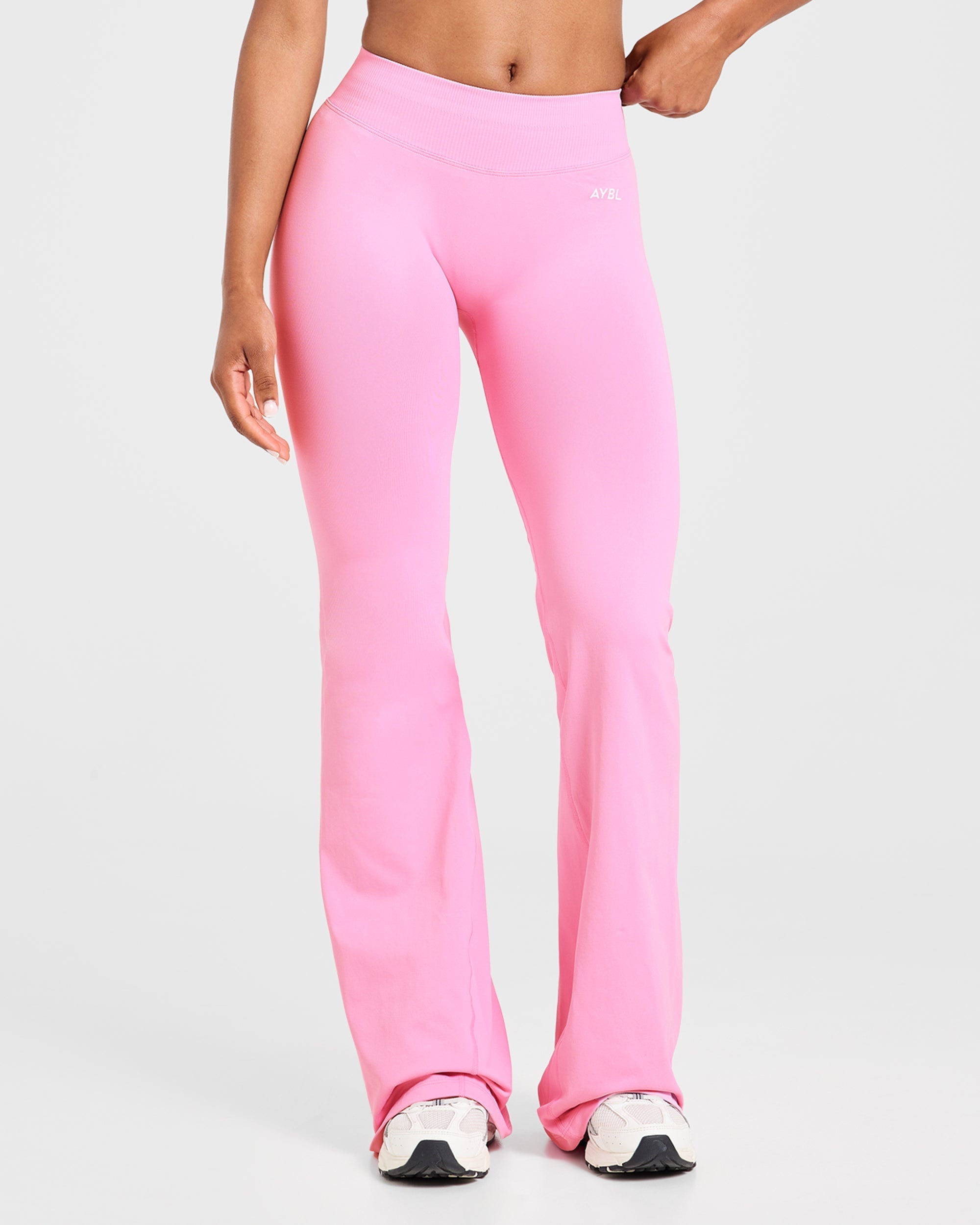 Enhance Seamless Flared Leggings - Sugar Roze