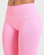 Enhance Seamless Flared Leggings - Sugar Roze