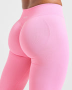 Enhance Seamless Flared Leggings - Sugar Roze