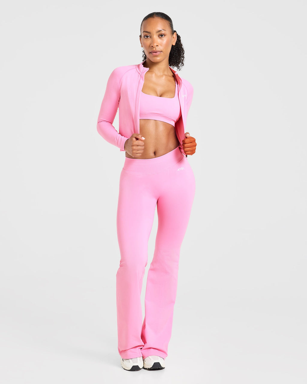 Enhance Seamless Flared Leggings - Sugar Roze