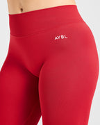 Enhance Seamless Flared Leggings - Rood