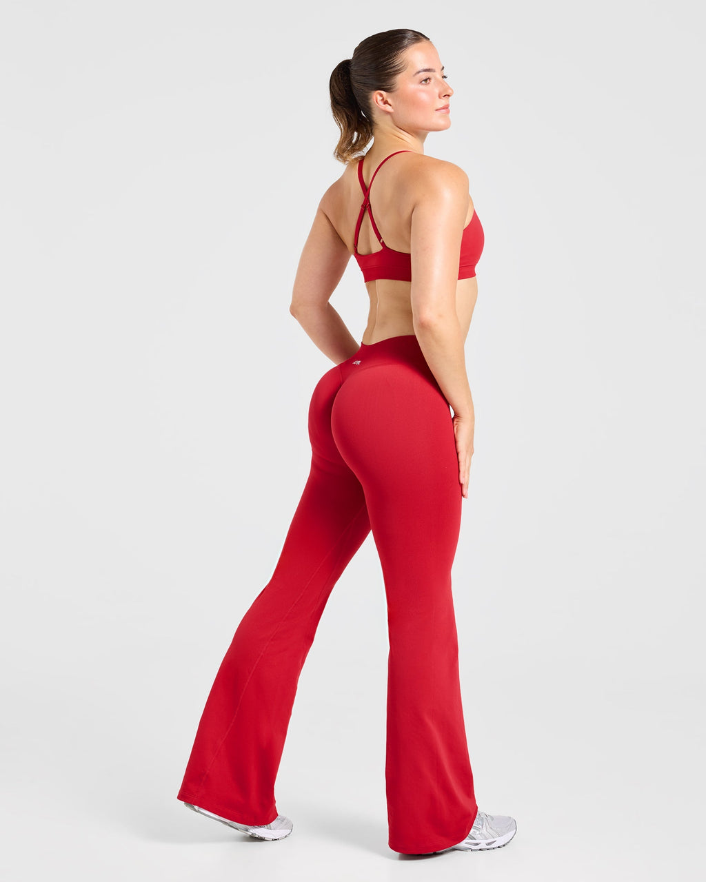 Enhance Seamless Flared Leggings - Rood