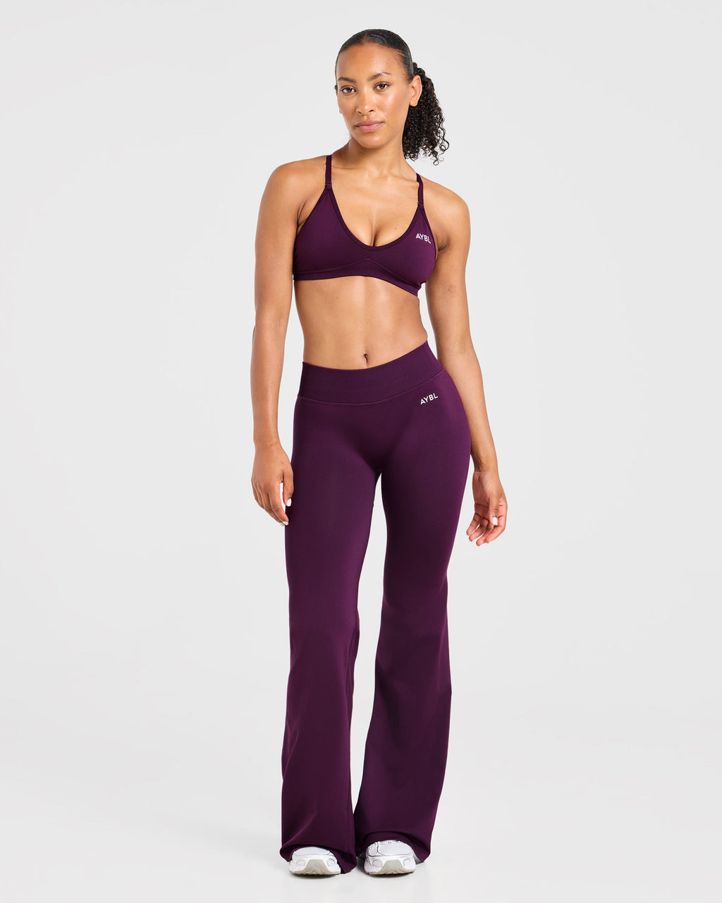 Adapt Seamless Flared Leggings - Midnight Plum