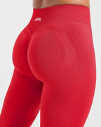 Adapt Seamless Flared Leggings - Salsa Rood
