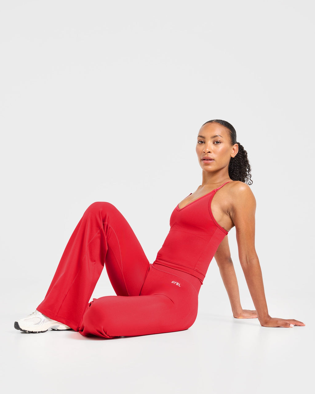 Adapt Seamless Flared Leggings - Salsa Rood