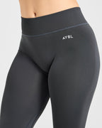 Adapt Seamless Flared Leggings - Dark Charcoal