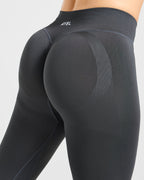Adapt Seamless Flared Leggings - Dark Charcoal
