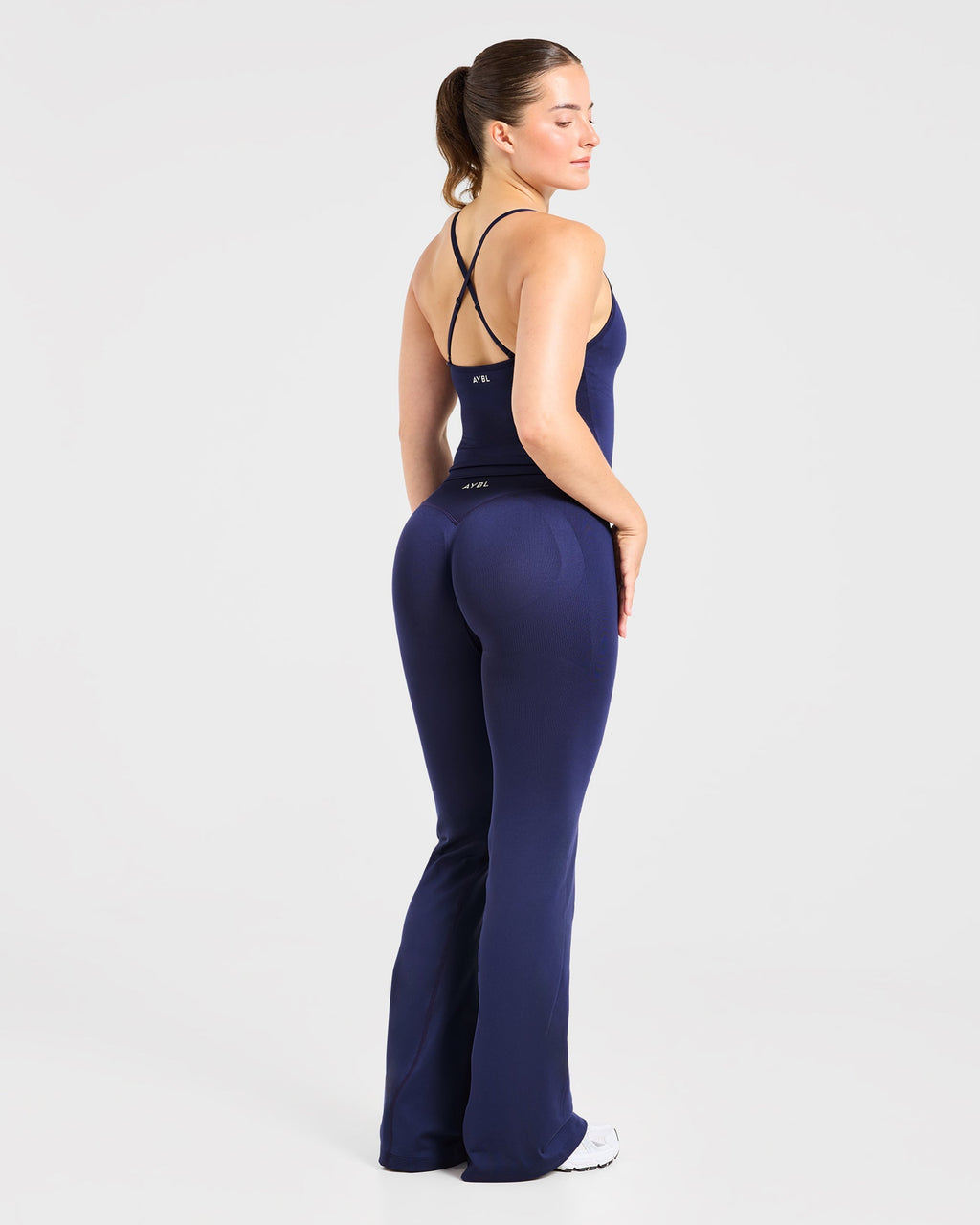 Adapt Seamless Flared Leggings - Deep Navy