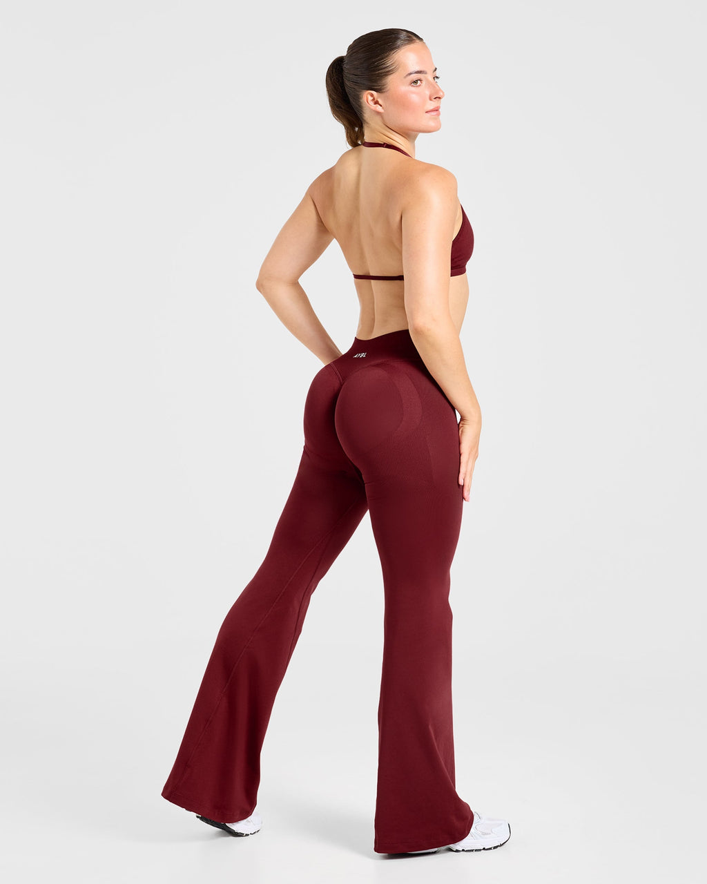 Adapt Seamless Flared Leggings - Autumn Rood