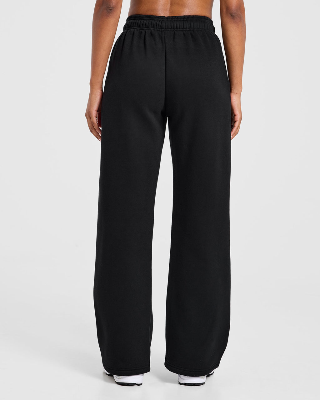Varsity Applique Oversized Straight Leg Joggers - Zwart